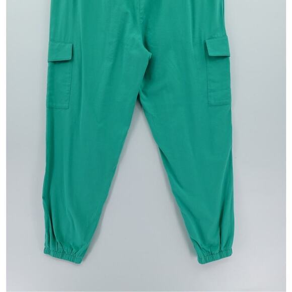 Abound Cargo Jogger Womens Large Green Marine Light Pants Lounge Comfy - Picture 6 of 13